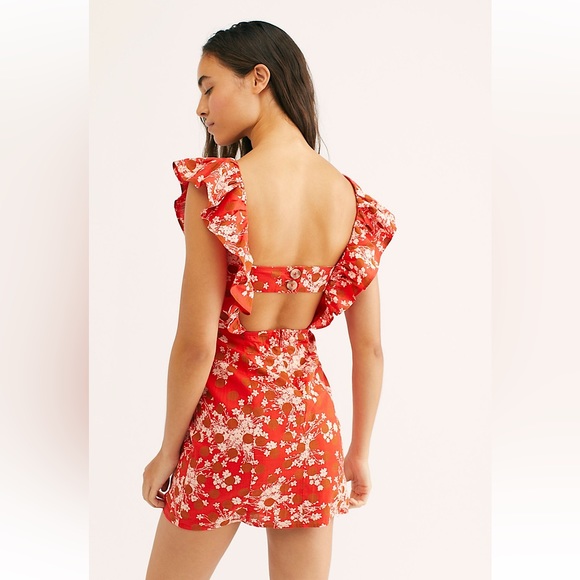 Free People Dresses & Skirts - Free People Ruby Fiore Mini Dress, size 4
